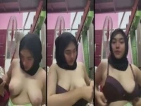 Pap Toket Buat Kamu Penonton Setia Dari Adik Jilboobs