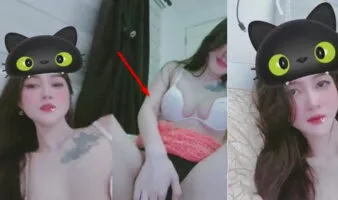Remas Nenen Mancung Cat Sheena Sambil Elus Meki