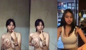 ABG Tiktokers Viral Remas Toket Miliknya