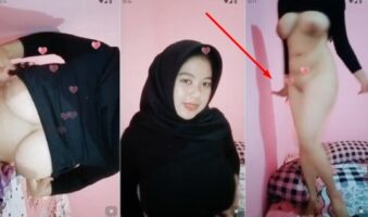 Nana Jilbab Cantik Nekat Bugil Pulen Susunya